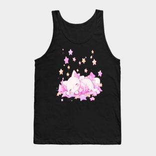 Kitty Sleeping Tank Top